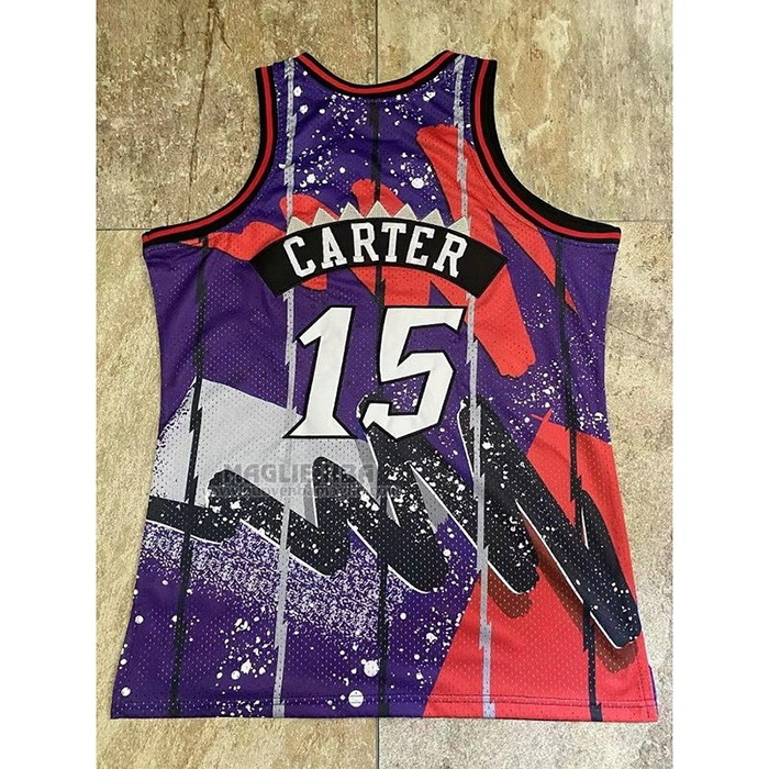 Maglia
 Vince Carter NO 15 Toronto Raptors Mitchell & Ness 1998-99 Viola
